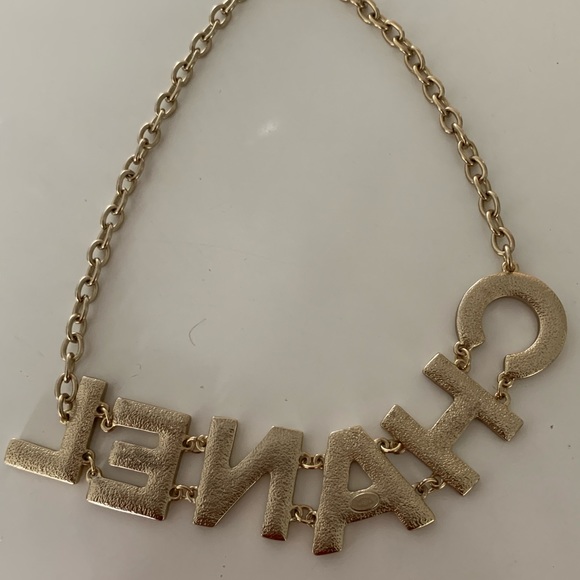 🔥Sold out 🔥Gorgeous Chanel Spelled Out Necklace - Picture 3 of 8